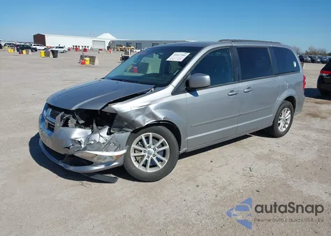 2014 Dodge Grand Caravan Sxt z USA, uszkodzony, nr VIN 2C4RDGCG9ER205648